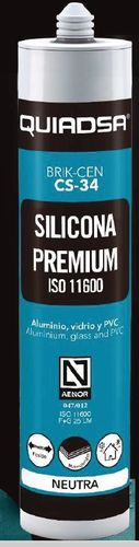 Sellador de silicona Negro Oxidón BRIK-CEN CS-34 QUIADSA 52501708